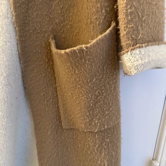 Hummingbird, Tan sweater duster cardigan - Picture 4 of 5